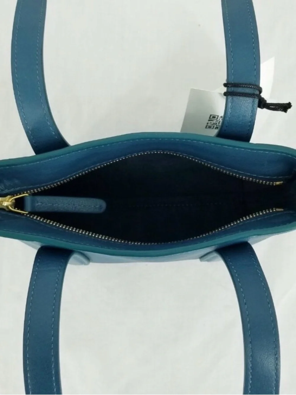 Mansur Gavriel Giraffe Mini Leather Purse -NWT - Peacock Limited Edition - Picture 7 of 8